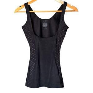 🖤 SPANX Assets | Black Polka Dot Shaper Tank - Snatched Fit ,US M